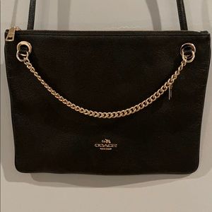 Coach Convertible Handbag - Pebble Leather